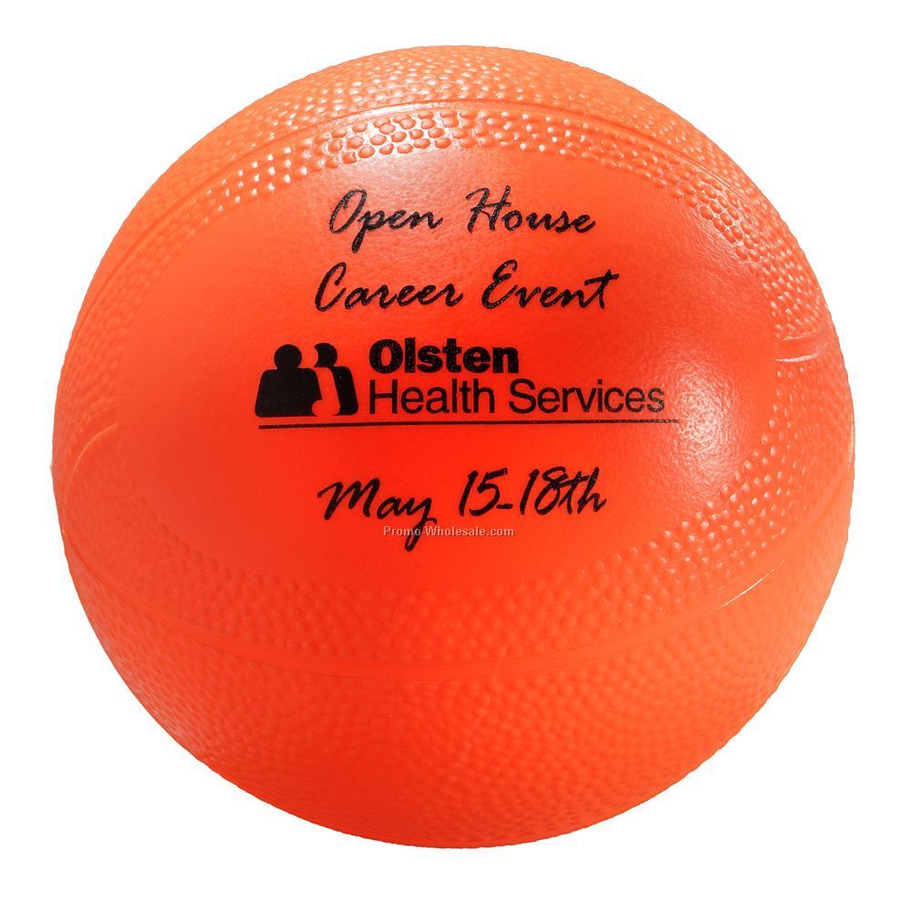 4" Miniature Vinyl Basketball