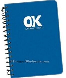 4-1/4"x1/2"x5-1/2" Translucent Pocket Notebook