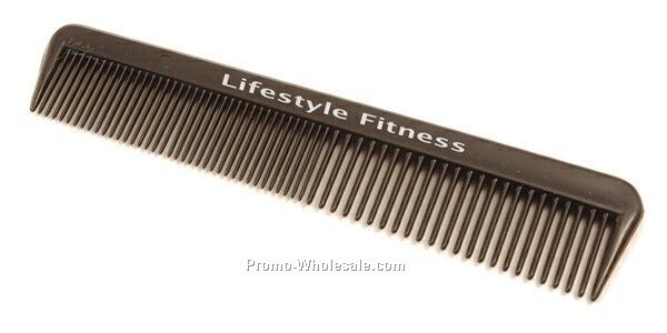 5" Black Pocket Comb