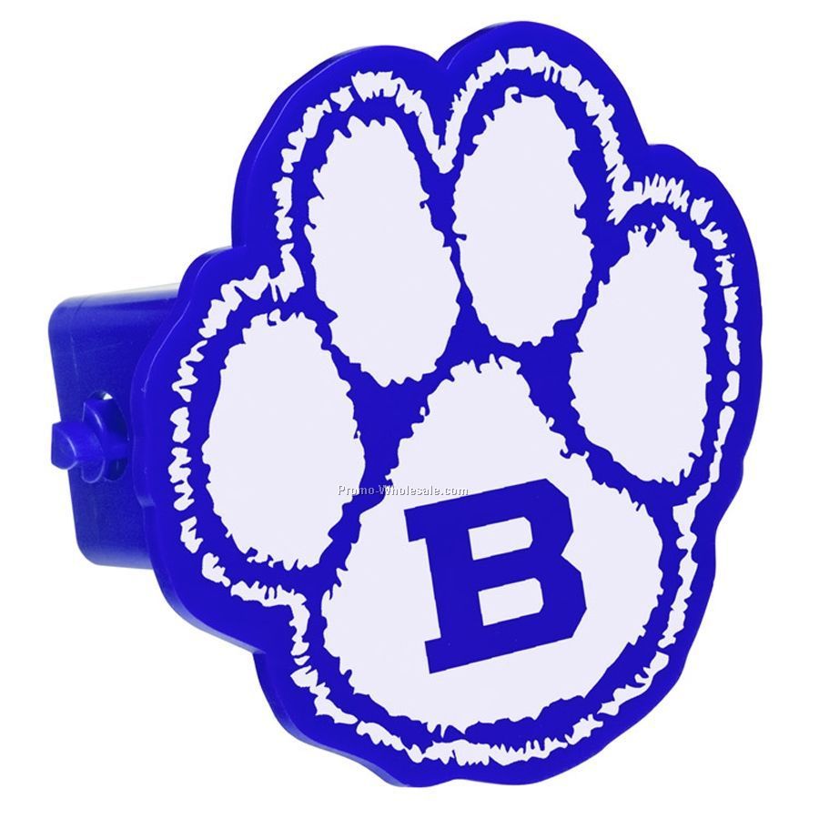 5" Paw Print Hitch Cover