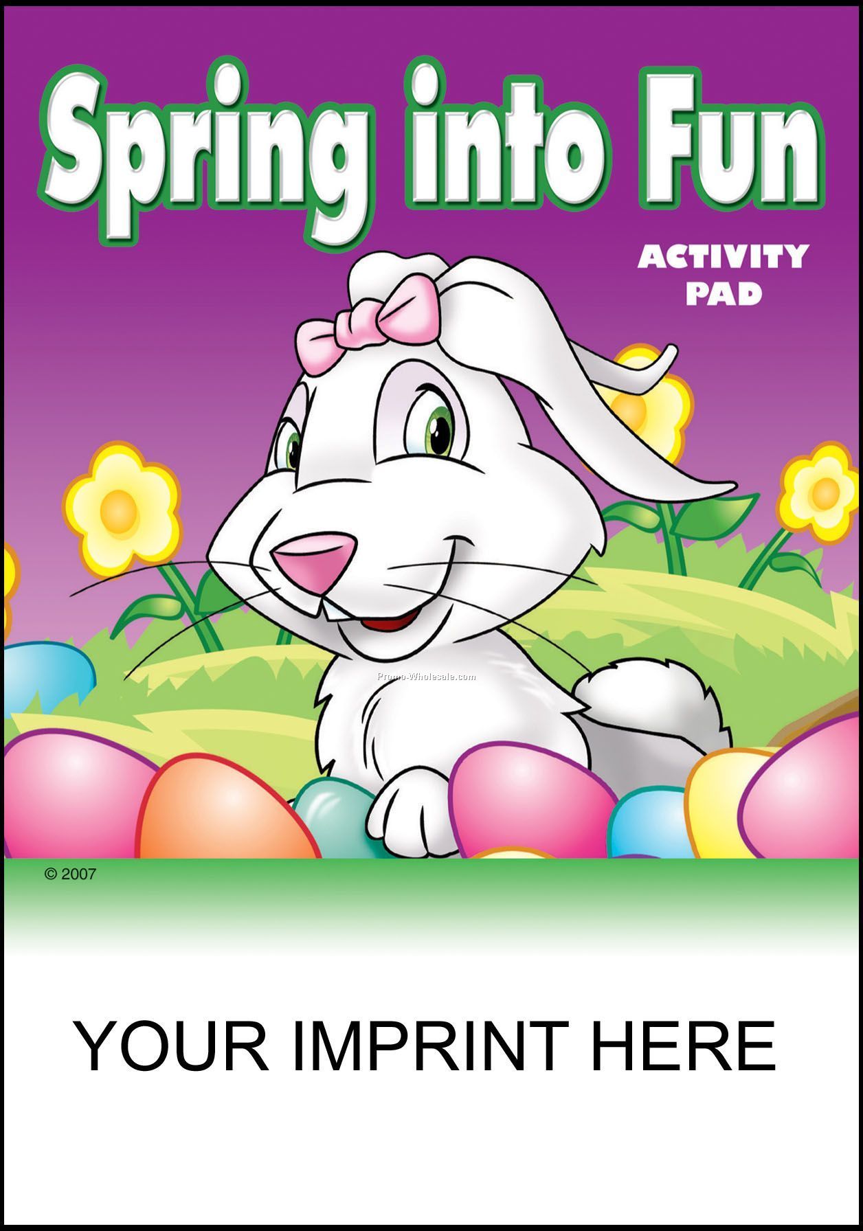 5-1/4"x7-3/4" Spring Into Fun Activity Pad