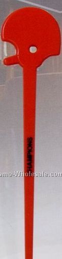 6" Football Helmet Stirrer