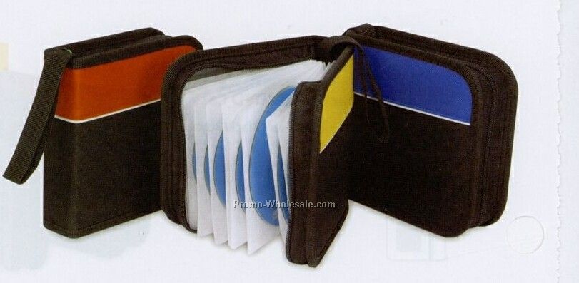 6-1/4"x1-3/4"x6-1/2" Convenient 24 CD/DVD Case