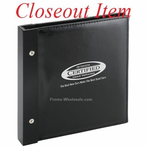 6-3/4"x5-3/4"x1" Leatherette 4"x6" Photo Album