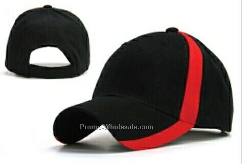 6 Panel Constructed Sports Double Side Trim Cap