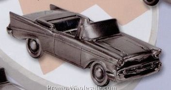 7-3/4"x2-3/4"x2-1/2" Antique 1957 Chevy Convertible Automobile Bank