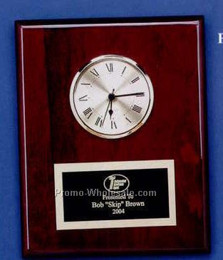 8"x10" Piano Finish Executive Series Clock