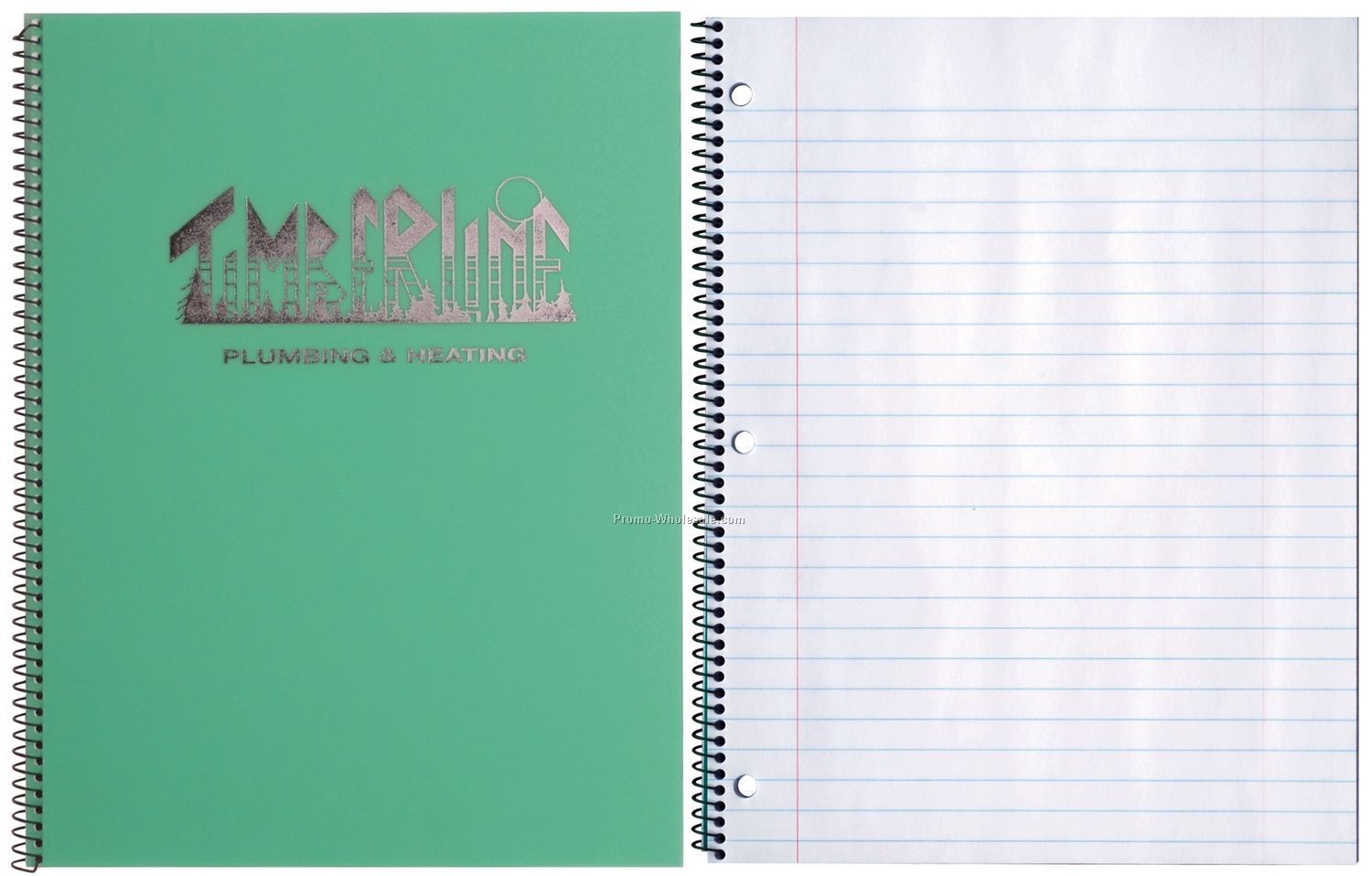 8"x10-1/2" Poly Composition 60 Sheet Notebooks With Standard Inside Pages