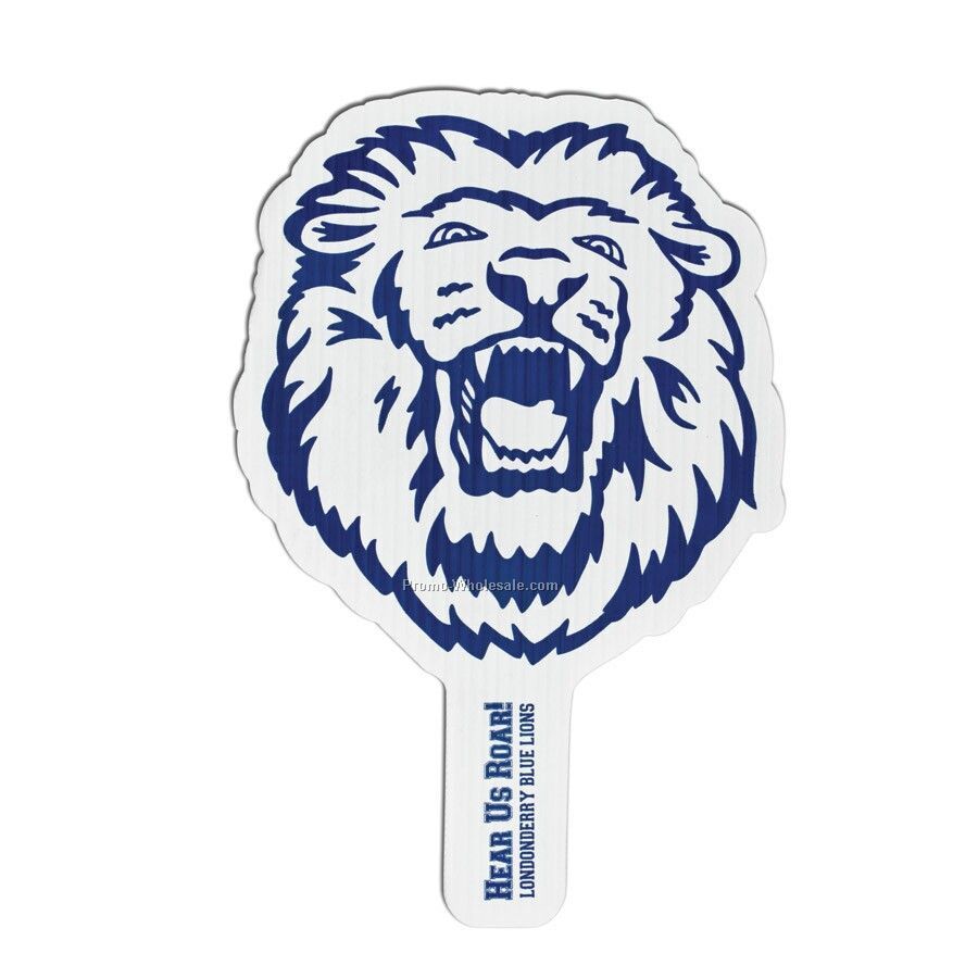 8"x12" Lion Standard Hand Fan