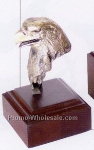 9" Taking Care Of Business Eagle Sculpture