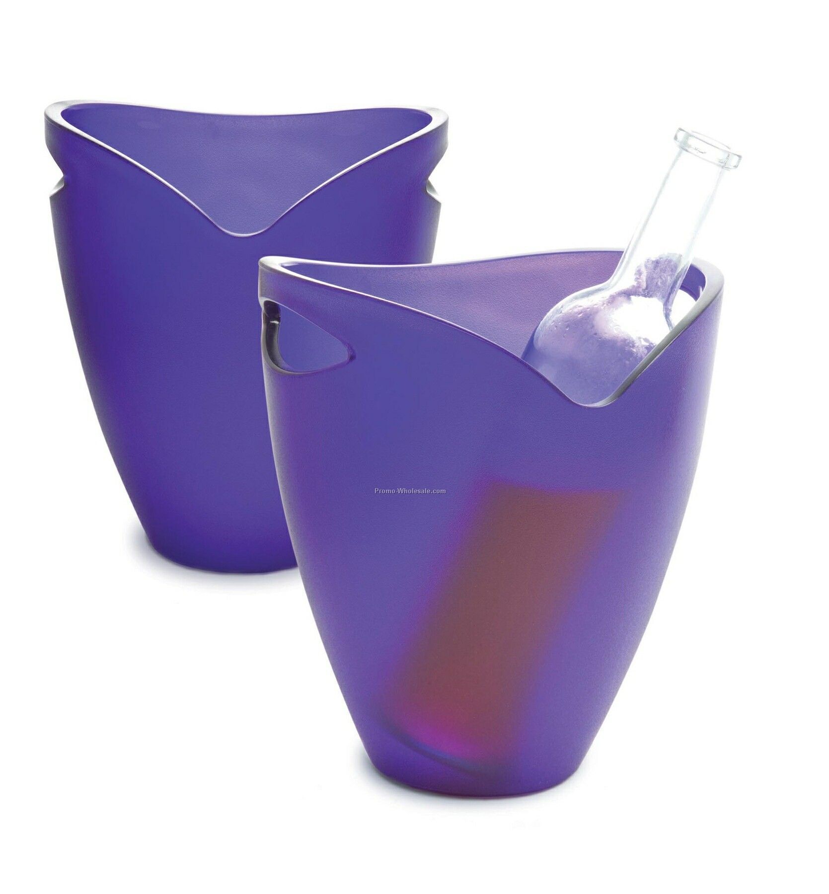 Acrylic Ice Bucket - Blue