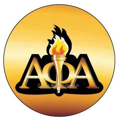 Alpha Phi Alpha Fraternity Mascot Badge W/ Metal Pin (2-1/2")