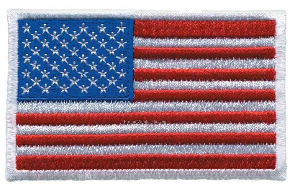 American Flag Patches - (Large)