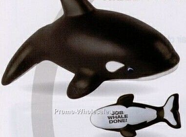 Aquatic Animals Squeeze Toy - Killer Whale