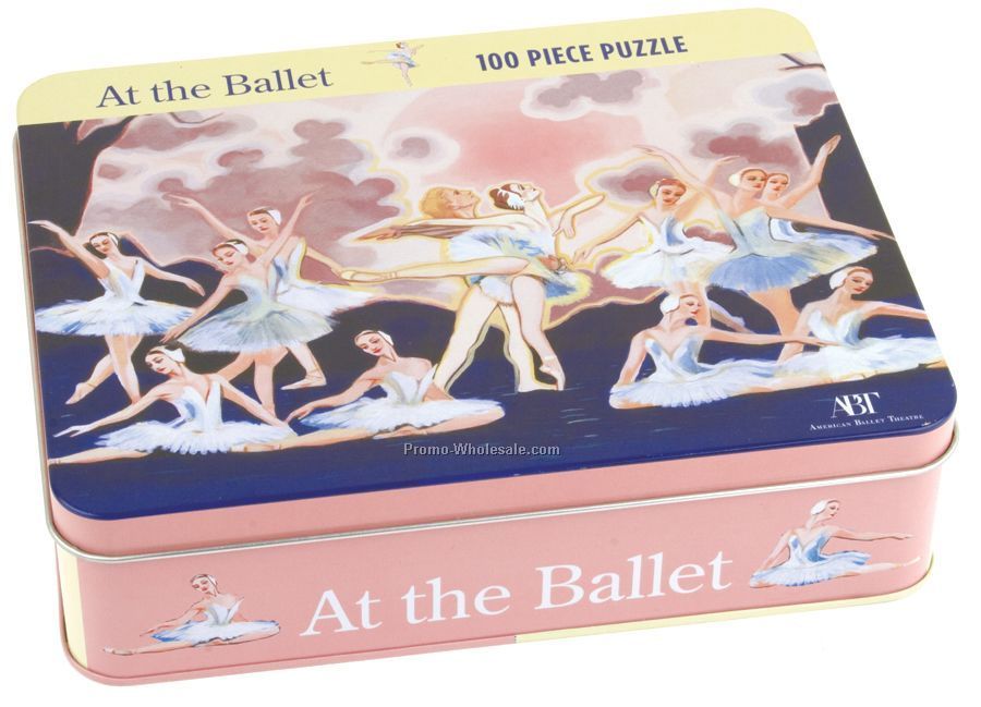 At The Ballet Collectible Tin Puzzle