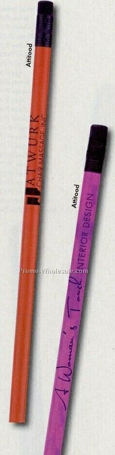 Attitood Heat Sensitive Purple To Hot Pink Finish #2 Pencil