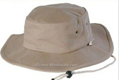 Australian Bucket Hat With Drawstring