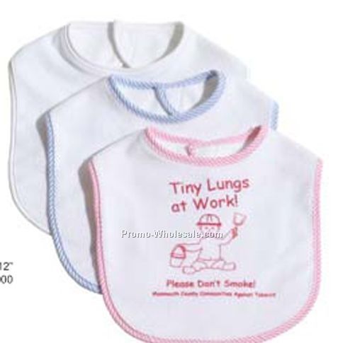 Baby Bibs - (Embroidered)