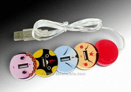 Beijing Opera Masks USB Hub