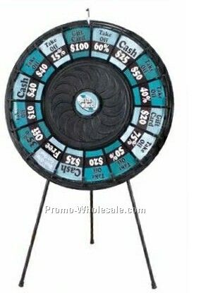 Black Super Prize Wheel (44")