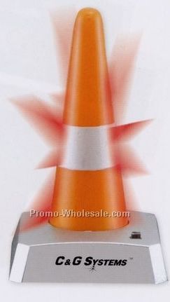 Blinking Traffic Cone