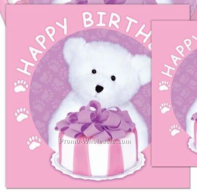 Boyds Bears Birthday Luncheon Napkins