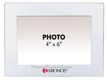 Brushed Aluminum Photo Frame (4"x6")