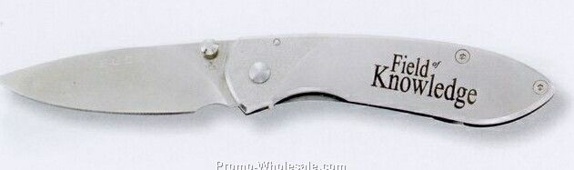 Buck Nobleman Linerlock Pocket Knife With Clip