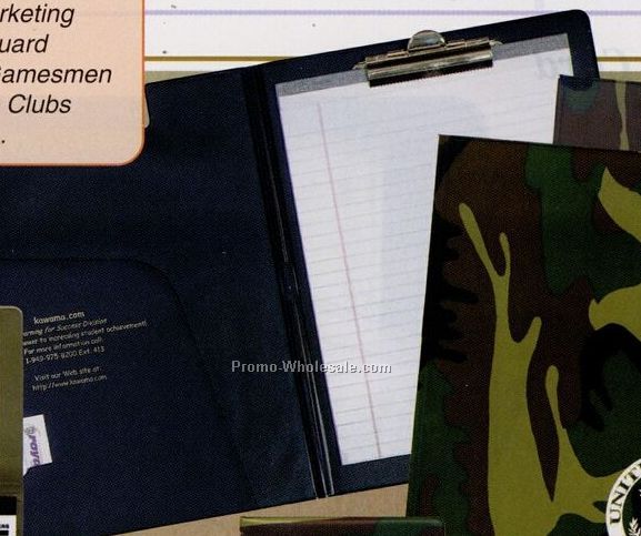 Camouflage Deluxe Clipboard (9-1/8"x12-1/4")