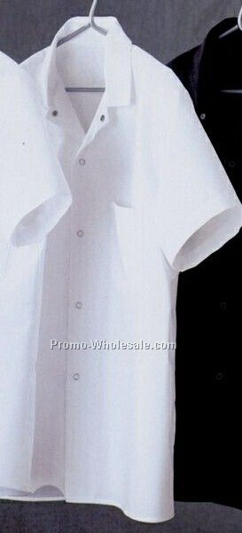 Chef Designs Standard Cook Shirt W/ Gripper Closure (S-xl) - White