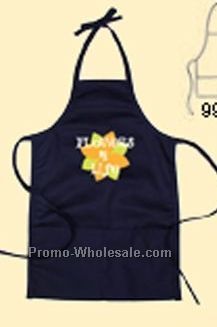 Child's Apron With 2 Pockets & Tie Neck (Blank)