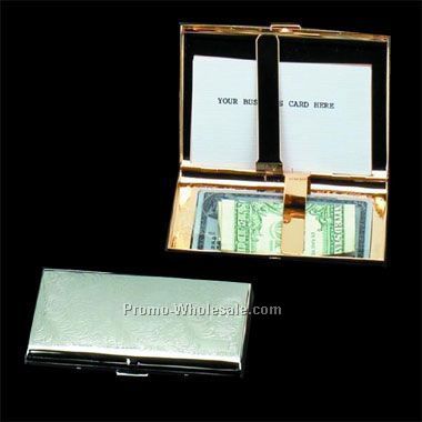 Cigarette Case Style Business Card Holder-screened