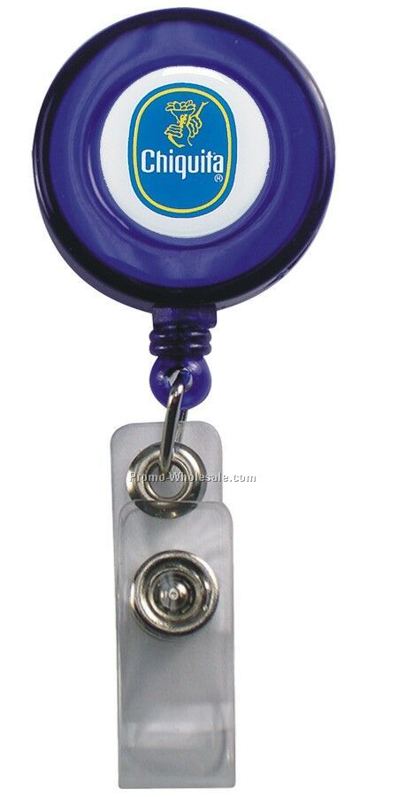 Circular Domed Decals Badge Reel