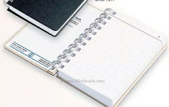 Classic Notebook W/Cardboard Cover (3-3/4"x5-3/4") 101 Sheet