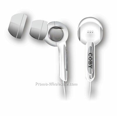 Coby Super Bass Digital Stereo Earphones With Volume Control