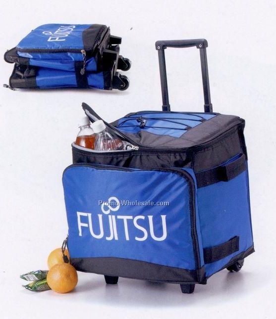 Collapsible Cooler Bag On Wheels