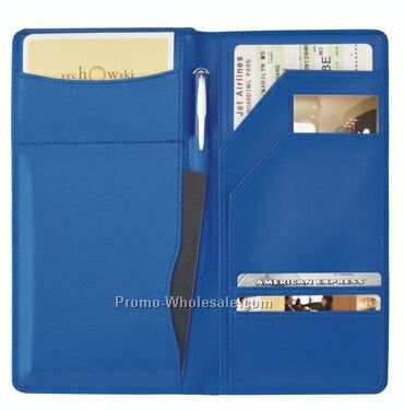 Colorplay Leather Travel Organizer