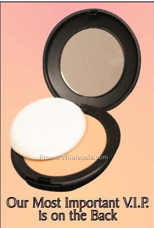 Compact Photo Hand Mirror W/ Full Back Mirror (3-1/8"x2-1/8")