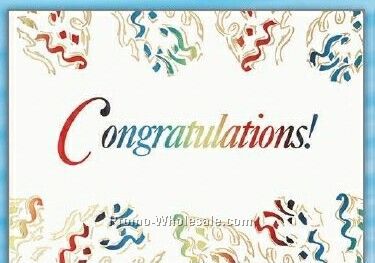 Congratulations Everyday Greeting Card