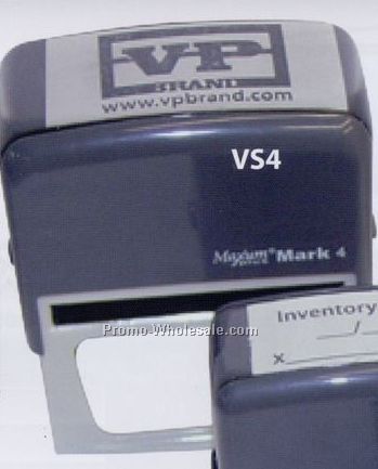 Custom Laser Engraved Self Inking Stamp With 1-1/2"x3" Imprint Area