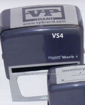 Custom Laser Engraved Self Inking Stamp With 1-1/2"x3" Imprint Area