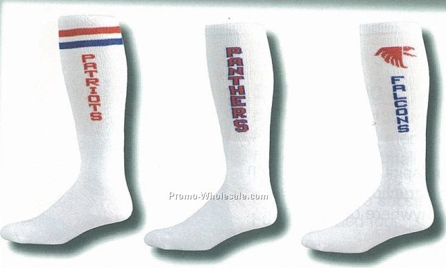 Custom Over The Calf, Tube, Or Heel & Toe Socks (13-15 X-large)