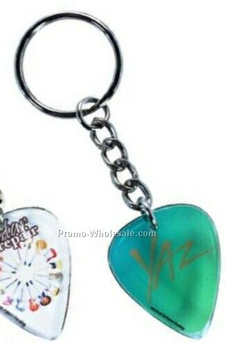 Custom Shaped Pick Key Chain