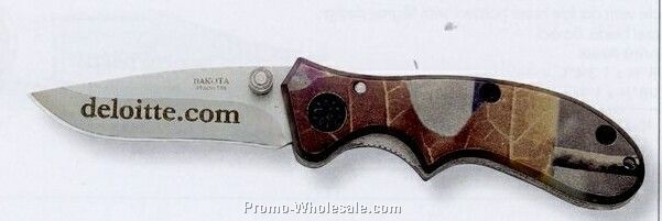 Dakota "foliage" Pocket Knife