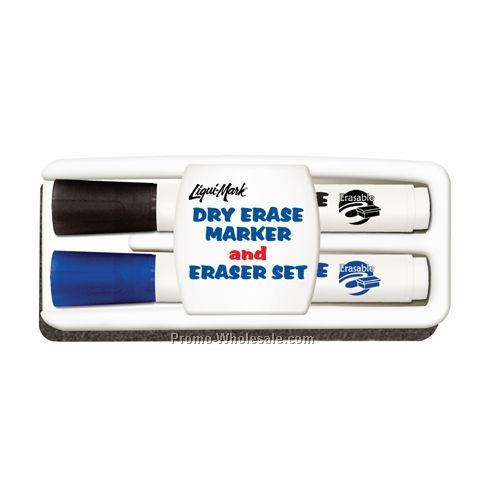 Dry Erase Gear W/ Dry Erase Marker And Eraser