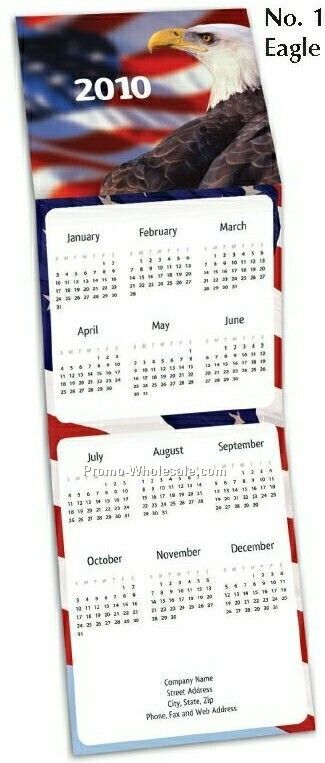 Eagle Trifold Calendar (By 10/1)