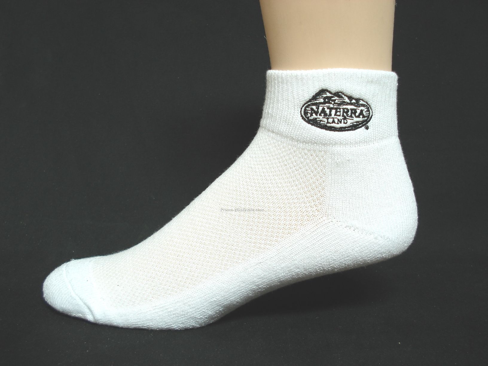 Embroidered Cool Max Running Socks