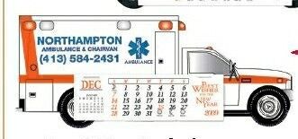 Emergency Squad Ambulance Standard Truck Calendar (Early Order)