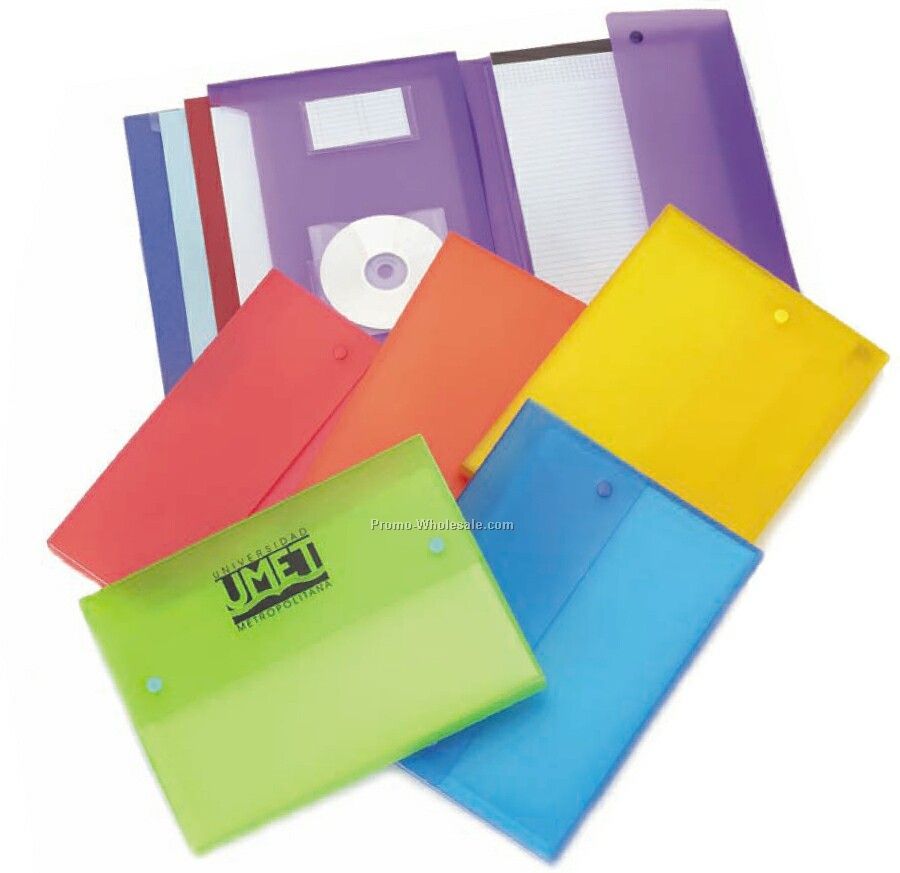 Expanding File W/ In-out Pocket & Memo Pad