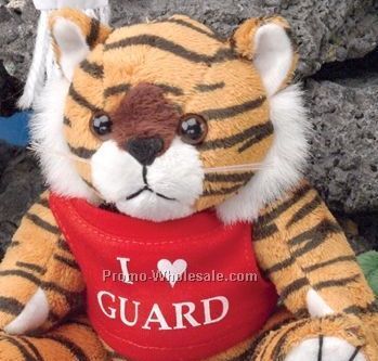 Gb Brite Plush Beanie Stuffed Leopard (6")